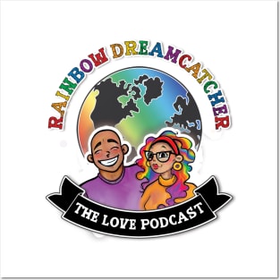 Rainbow Dreamcatcher The Love Podcast Logo Posters and Art